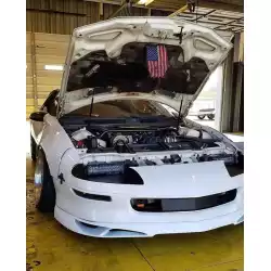 Chevrolet Camaro 1998-2002 Type J Style 4 Piece Polyurethane Full Body Kit image - 3