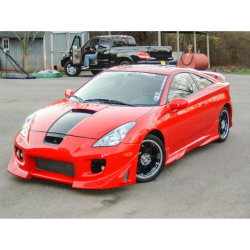 Toyota Celica 2000-2005 Blits Style 1 Piece Polyurethane Front Bumper image - 1