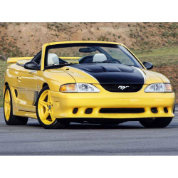 Ford Mustang 1994-1998 Sallen Style 1 Piece Polyurethane Front Bumper image - 1