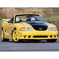 Ford Mustang 1994-1998 Sallen Style 1 Piece Polyurethane Front Bumper image - 3