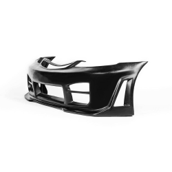 Honda Civic 2DR / 4DR 2001-2003 R34 Style 1 Piece Polyurethane Front Bumper image - 3