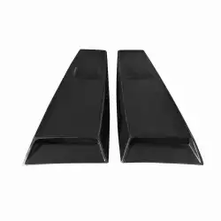 Ford Mustang 2005-2014 K Spec Style 2 Piece Polyurethane Window Scoops image - 1
