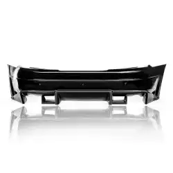 Ford Mustang 1999-2004 V Spec Style 1 Piece Polyurethane Rear Bumper image - 1