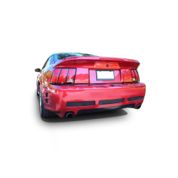 Ford Mustang 1994-1998 Sallen 2 Style 1 Piece Polyurethane Rear Bumper image - 1