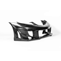 Honda Civic 2DR / 4DR 2004-2005 BM Spec Style 1 Piece Polyurethane Front Bumper image - 2