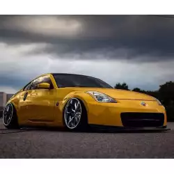 Nissan 350Z 2003-2008 Nismo 2 Style 1 Piece Polyurethane Front Bumper image - 2