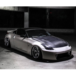 Nissan 350Z 2003-2008 Nismo 2 V2 Style 1 Piece Polyurethane Front Bumper image - 2