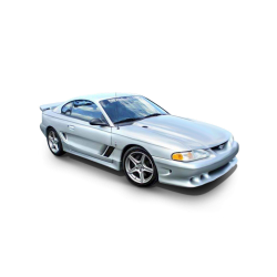 Ford Mustang 1994-1998 Sallen Style 2 Piece Polyurethane Side Skirts image - 1
