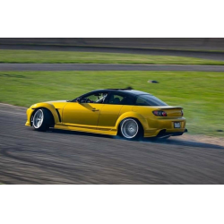 Mazda RX8 2004-2008 MS Style 1 Piece Polyurethane Rear Bumper image - 3