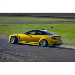 Mazda RX8 2004-2008 MS Style 1 Piece Polyurethane Rear Bumper image - 3