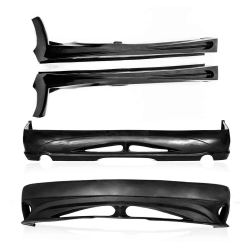 Chevrolet Astro 1995-2004 / GMC Safari Van 1995-2004 Hollywood Style 4 Piece Polyurethane Full Body Kit image - 4