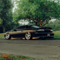 Chevrolet Camaro 1998-2002 Type J Style 4 Piece Polyurethane Full Body Kit image - 4