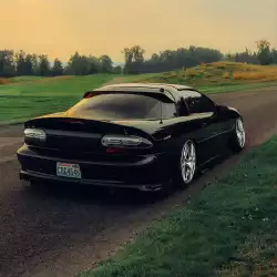 Chevrolet Camaro 1998-2002 Type J Style 4 Piece Polyurethane Full Body Kit image - 14