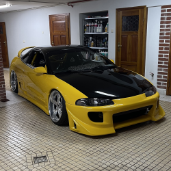 Mitsubishi Eclipse 1995-1999 / Eagle Talon 1995-1998 Blits Style 4 Piece Polyurethane Full Body Kit image - 1