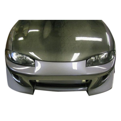 Mitsubishi Eclipse 1995-1999 / Eagle Talon 1995-1998 Blits Style 1 Piece Polyurethane Front Bumper image - 1