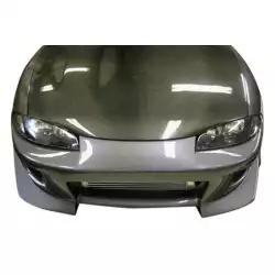 Mitsubishi Eclipse 1995-1999 / Eagle Talon 1995-1998 Blits Style 1 Piece Polyurethane Front Bumper image - 2