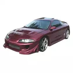 Mitsubishi Eclipse 1995-1999 / Eagle Talon 1995-1998 Blits Style 4 Piece Polyurethane Full Body Kit image - 9
