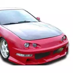 Acura Integra 1994-1997 EX Spec Style 1 Piece Polyurethane Front Bumper image - 3