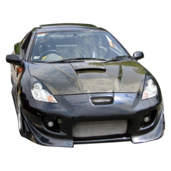 Toyota Celica 2000-2005 Blits Style 1 Piece Polyurethane Front Bumper image - 2