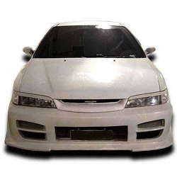 Honda Accord 4 cyl 1994-1997 R34 Style 1 Piece Polyurethane Front Bumper image - 1