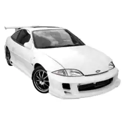 Chevrolet Cavalier 1995-1999 Bomb Style 1 Piece Polyurethane Front Bumper image - 3