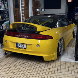 Mitsubishi Eclipse 1995-1999 / Eagle Talon 1995-1998 Blits Style 4 Piece Polyurethane Full Body Kit image - 2