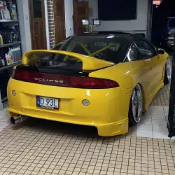 Mitsubishi Eclipse 1995-1999 / Eagle Talon 1995-1998 Blits Style 4 Piece Polyurethane Full Body Kit image - 10