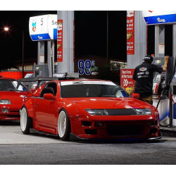 Nissan 300ZX 1990-1996 GR Spec Style 1 Piece Polyurethane Front Bumper (2+2 or 2+0) image - 5