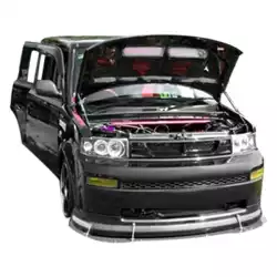 Scion XB 2004-2007 Premier Style 4 Piece Polyurethane Full Body Kit image - 3