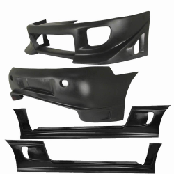 Mitsubishi Eclipse 1995-1999 / Eagle Talon 1995-1998 Blits Style 4 Piece Polyurethane Full Body Kit image - 8