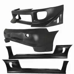 Mitsubishi Eclipse 1995-1999 / Eagle Talon 1995-1998 Blits Style 4 Piece Polyurethane Full Body Kit image - 15