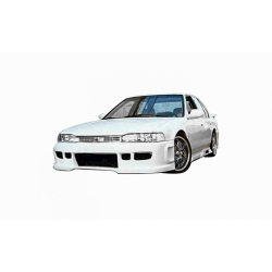 Honda Accord 1990-1993 BW Spec Style 1 Piece Polyurethane Front Bumper image - 1