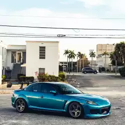 Mazda RX8 2004-2008 MS Style 1 Piece Polyurethane Front Bumper image - 2