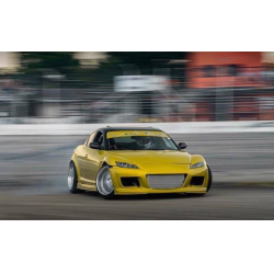 Mazda RX8 2004-2008 MS Style 4 Piece Polyurethane Full Body Kit image - 4