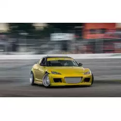 Mazda RX8 2004-2008 MS Style 1 Piece Polyurethane Front Bumper image - 5