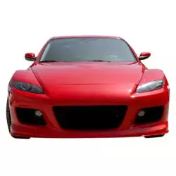 Mazda RX8 2004-2008 MS Style 1 Piece Polyurethane Front Bumper image - 7