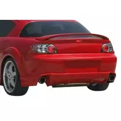 Mazda RX8 2004-2008 MS Style 1 Piece Polyurethane Rear Bumper image - 4
