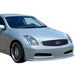 Infiniti G35 2DR Coupe 2003-2005 IL Spec Style 1 Piece Polyurethane Front Lip image - 1
