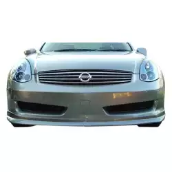Infiniti G35 2DR Coupe 2003-2005 IL Spec Style 1 Piece Polyurethane Front Lip image - 2