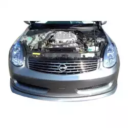 Infiniti G35 2DR Coupe 2003-2005 IL Spec Style 1 Piece Polyurethane Front Lip image - 3