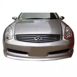 Infiniti G35 2DR Coupe 2003-2005 IL Spec Style 1 Piece Polyurethane Front Lip image - 5