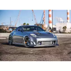 Nissan 350Z 2003-2008 ING Style 4 Piece Polyurethane Full Body Kit image - 9