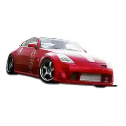 Nissan 350Z 2003-2008 ING Style 4 Piece Polyurethane Full Body Kit image - 13