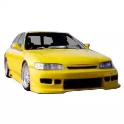 Honda Accord 4 cyl 1994-1997 BW Spec Style 1 Piece Polyurethane Front Bumper image - 3