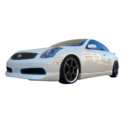 Infiniti G35 2DR Coupe 2003-2005 ING Style 1 Piece Polyurethane Front Lip image - 3