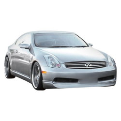 Infiniti G35 2DR Coupe 2003-2005 ING Style 1 Piece Polyurethane Front Lip image - 4