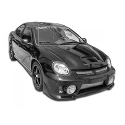Dodge Neon 2005-2006 EVO5 Style 1 Piece Polyurethane Front Bumper image - 2
