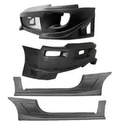 Mitsubishi Eclipse 2000-2005 Blits Style 4 Piece Polyurethane Full Body Kit image - 12