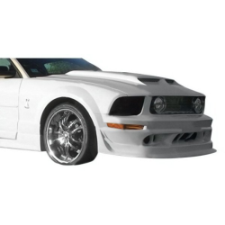 Ford Mustang V6 2005-2009 Cobra R Style 1 Piece Polyurethane Front Bumper image - 5