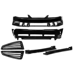 Ford Mustang 1999-2004 Sallen Style 6 Piece Polyurethane Full Body Kit image - 4